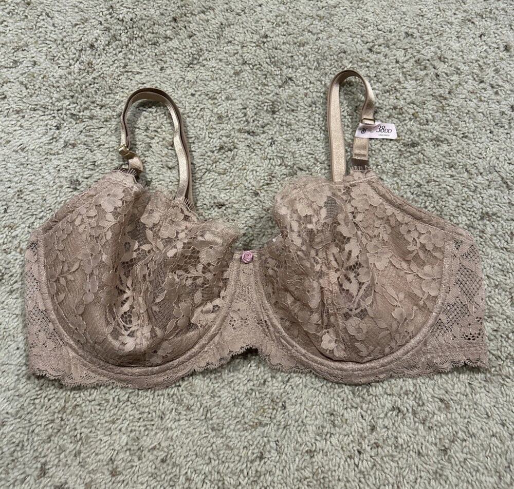 NEW Victoria’s Secret 38DD BRA Dream Angel Push Up Without Padding Underwire B26